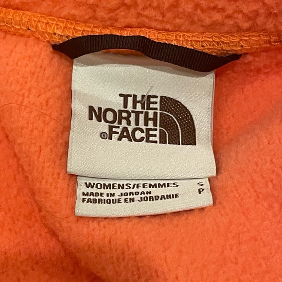 The North Face Pink Orange Full Zip Cragmont Fleece Jacket - Picture 5 of 5